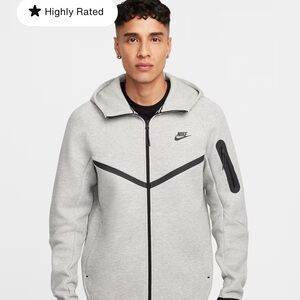 Nike Men's Light Gray Performance Jacket